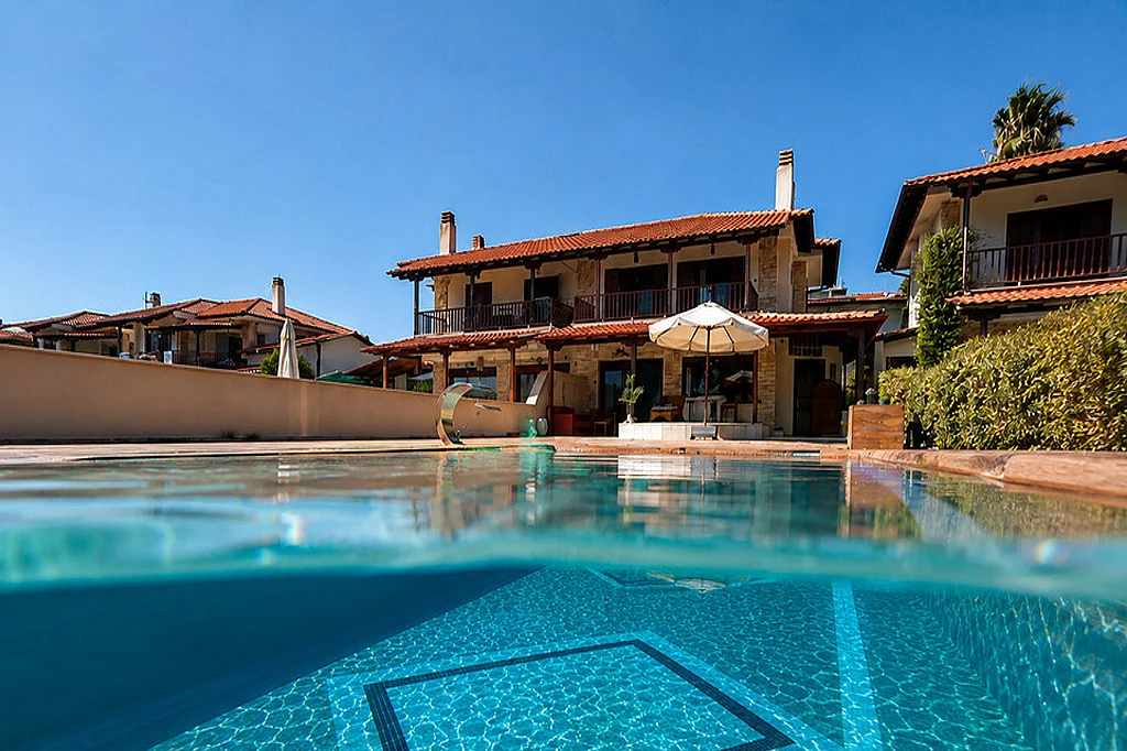 Kallithea Villa with Panoramic Sea Views
