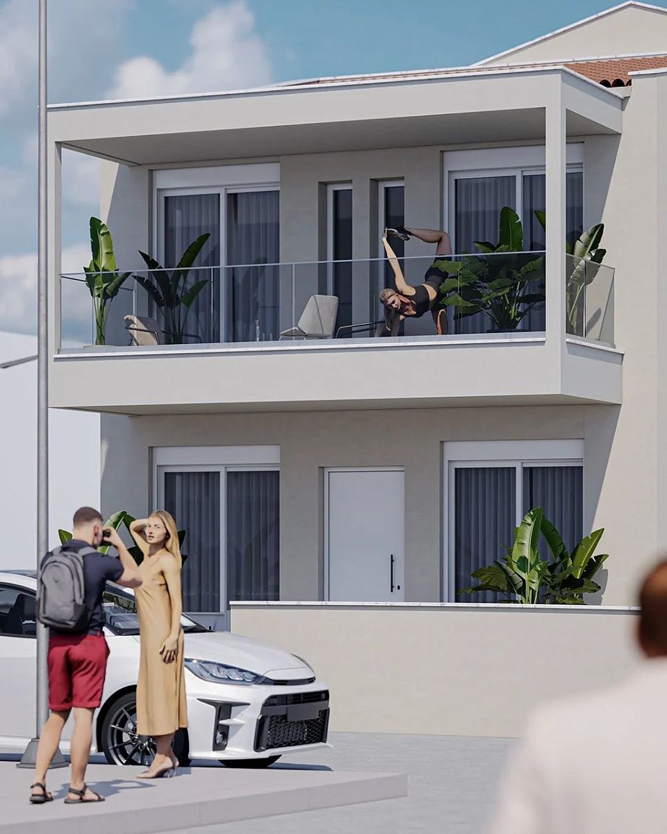 Nikiti Complex of 4 Apartments + 1 Maisonette