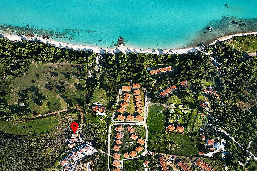 Kriopigi Villa with Sea View